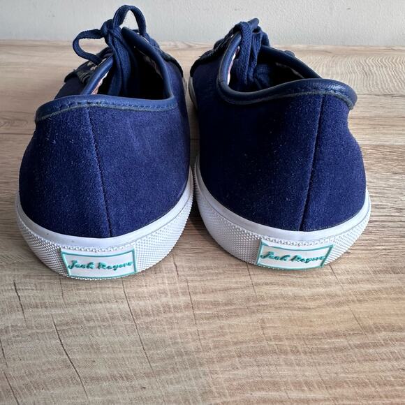 Jack Rogers Carter Suede Midnight Sneakers 8 - Picture 5 of 11